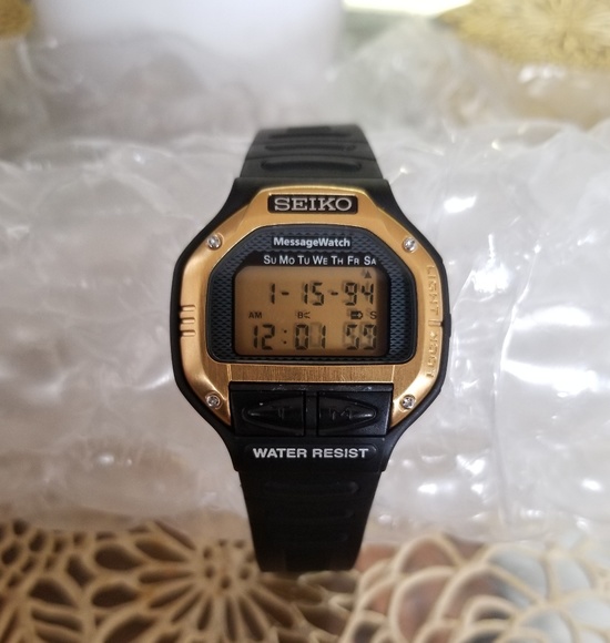Seiko | Accessories | Retrovintage Seiko Message Watch | Poshmark